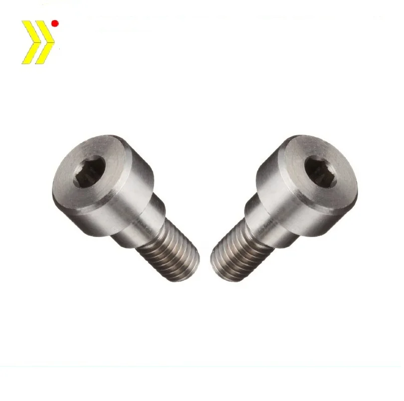 stainless steel customized slotted head m4 shoulder screw