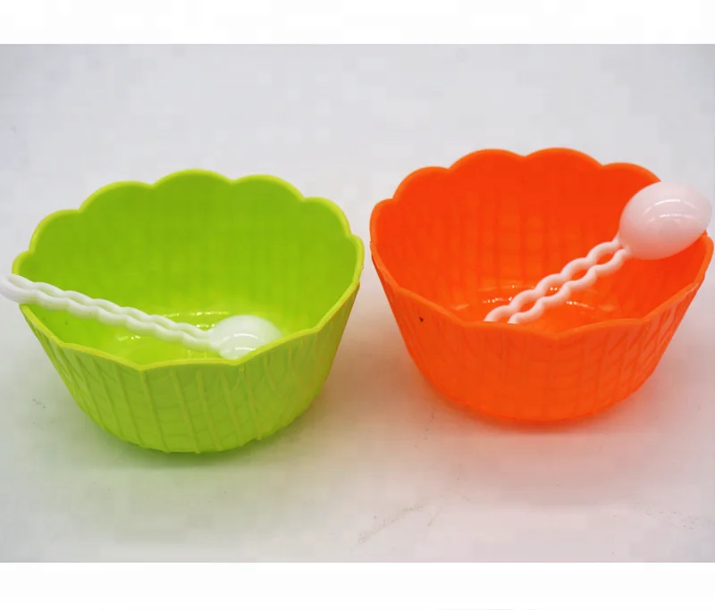 Пластиковая миска для мороженого, чашка для мороженого/контейнеры для мороженого