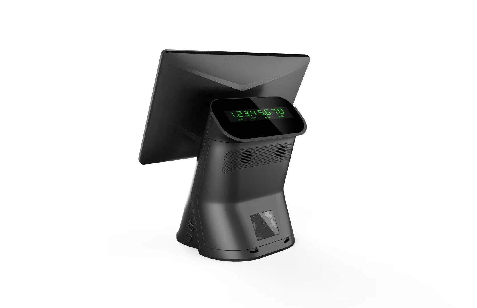 Новая модель truepos RH-568 15 дюймов сенсорный экран pos машина для измерения веса с термопринтером