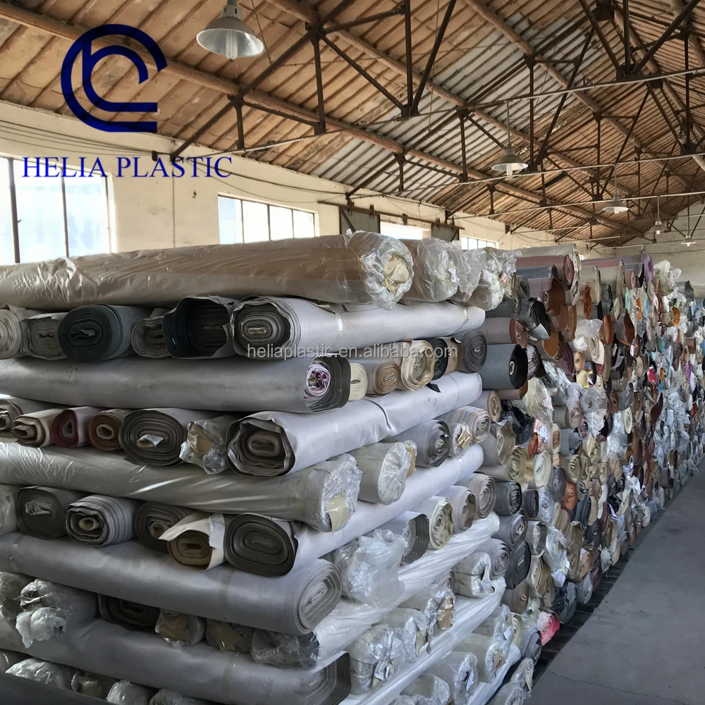 PVC sofa Leather stock lot used for chair and furniture