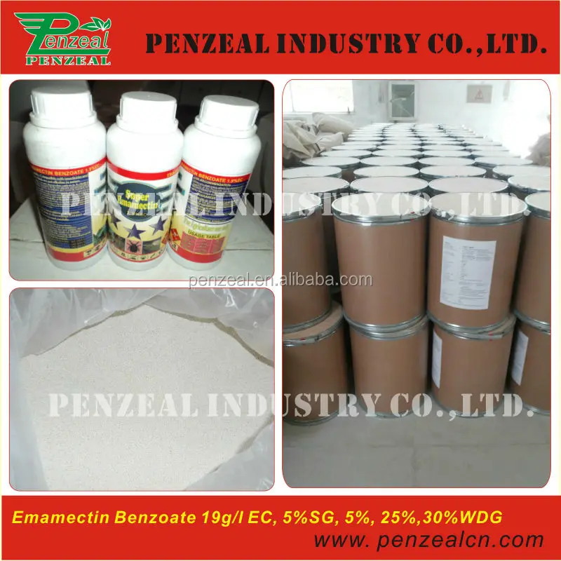 
Emamectin benzoate 19g/l--40g/l EC, 5% WSG, WDG, 70%TC, agrochemical insecticide 11979-41-2 