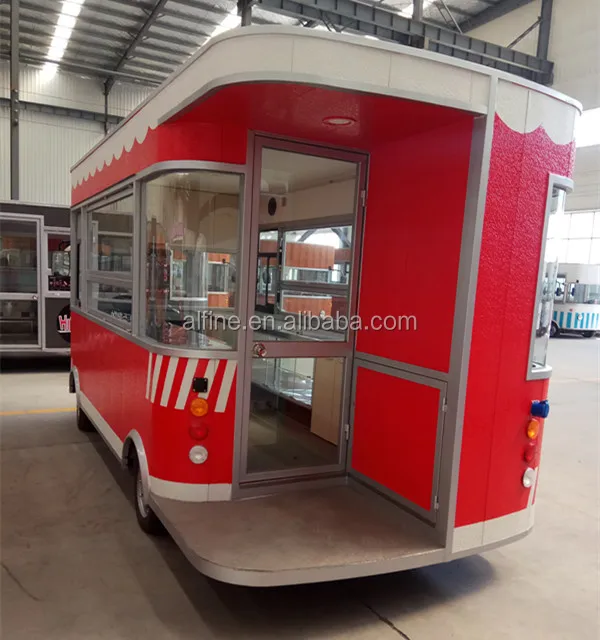 china electric practical mobile food truck