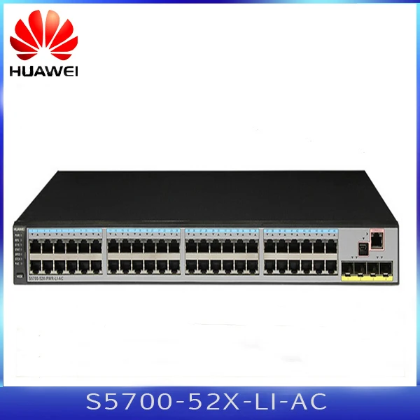 Huawei s5700-52x-li-ac коммутатор 2 гигабитный коммутатор ethernet