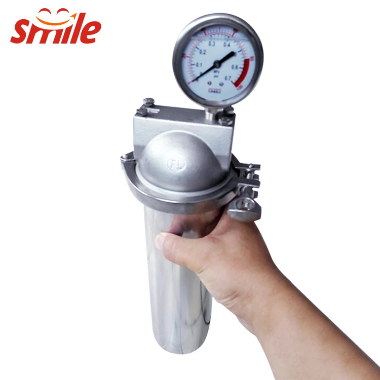 Cartridge Filter Housing Food Grade Stainless Steel Water Filter Housing For Water Treatment