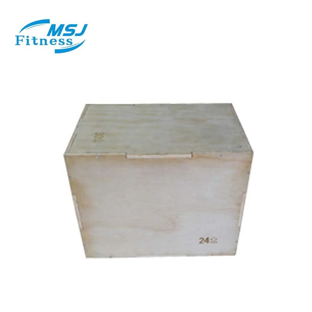 Jump Box 3 in 1 wooden plyometric Plyo Boxes