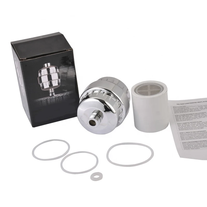 Hot Selling 10 12 15 Stages Food Grade Abs Bathroom Replacement Shower Water Filter