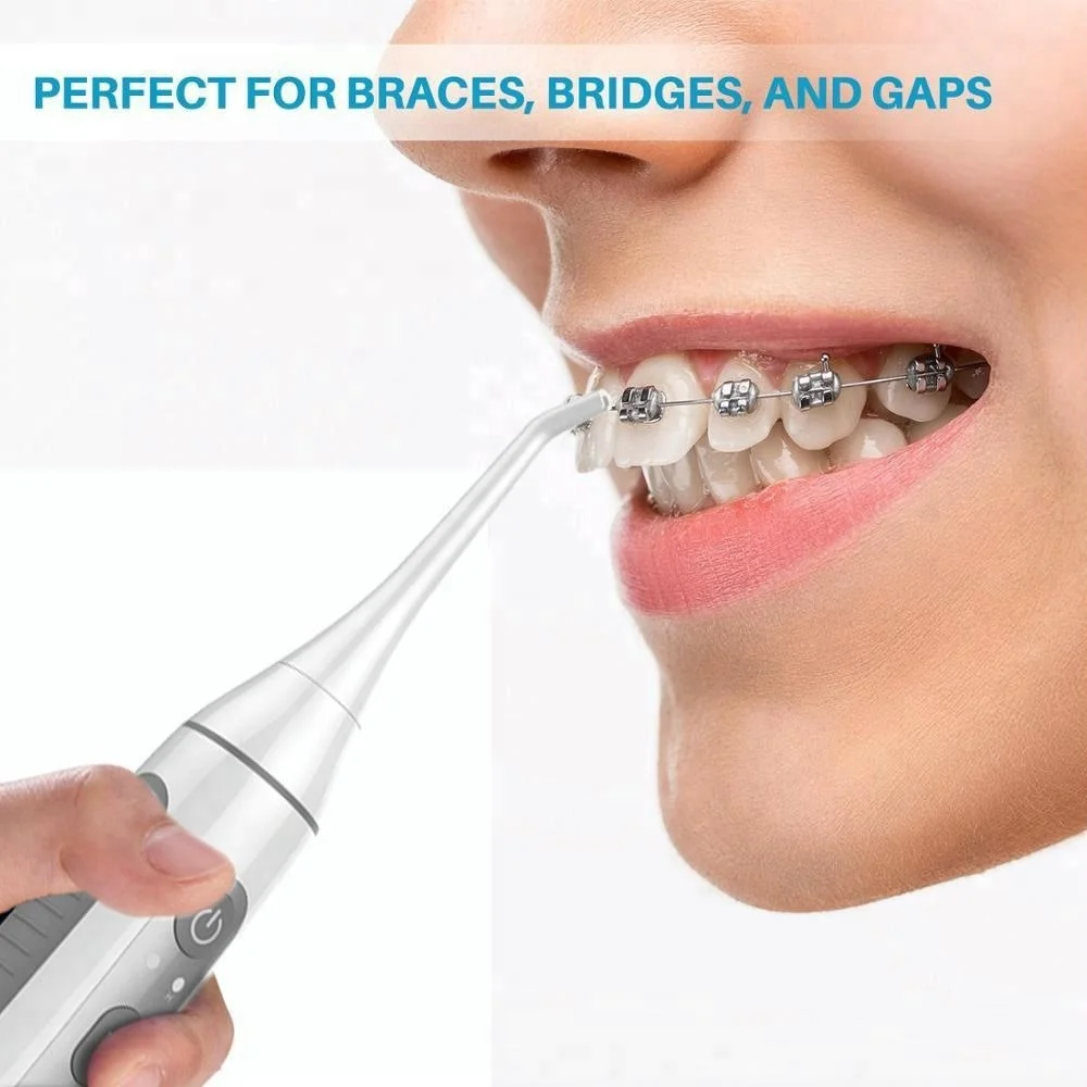 Private Label Dental Water Flosser 2 in 1 Home and Travel Design Rechargeable dental flosser Electric Dental Water jet