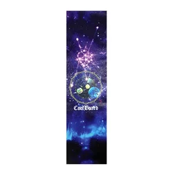 Double Kick Skateboard with LED Light PU Wheels Twelve Constellations Complete Skateboard for Skateboarding