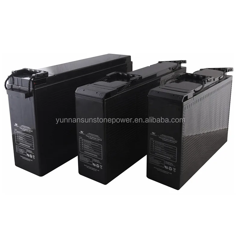High quality front terminal sealed lead 12V180AH acid agm battery