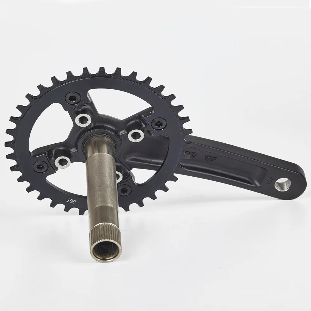 Jiankiun 11 скоростей CNC Узкие Широкие компоненты велосипеда MTB кривошипная