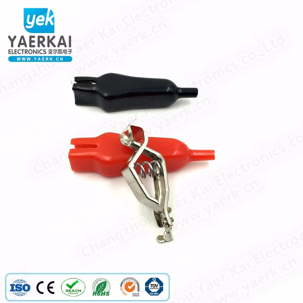 
YAERK 30A high quality battery alligator clip 