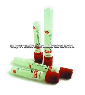 Sterile PET vacuum plastic blood collection