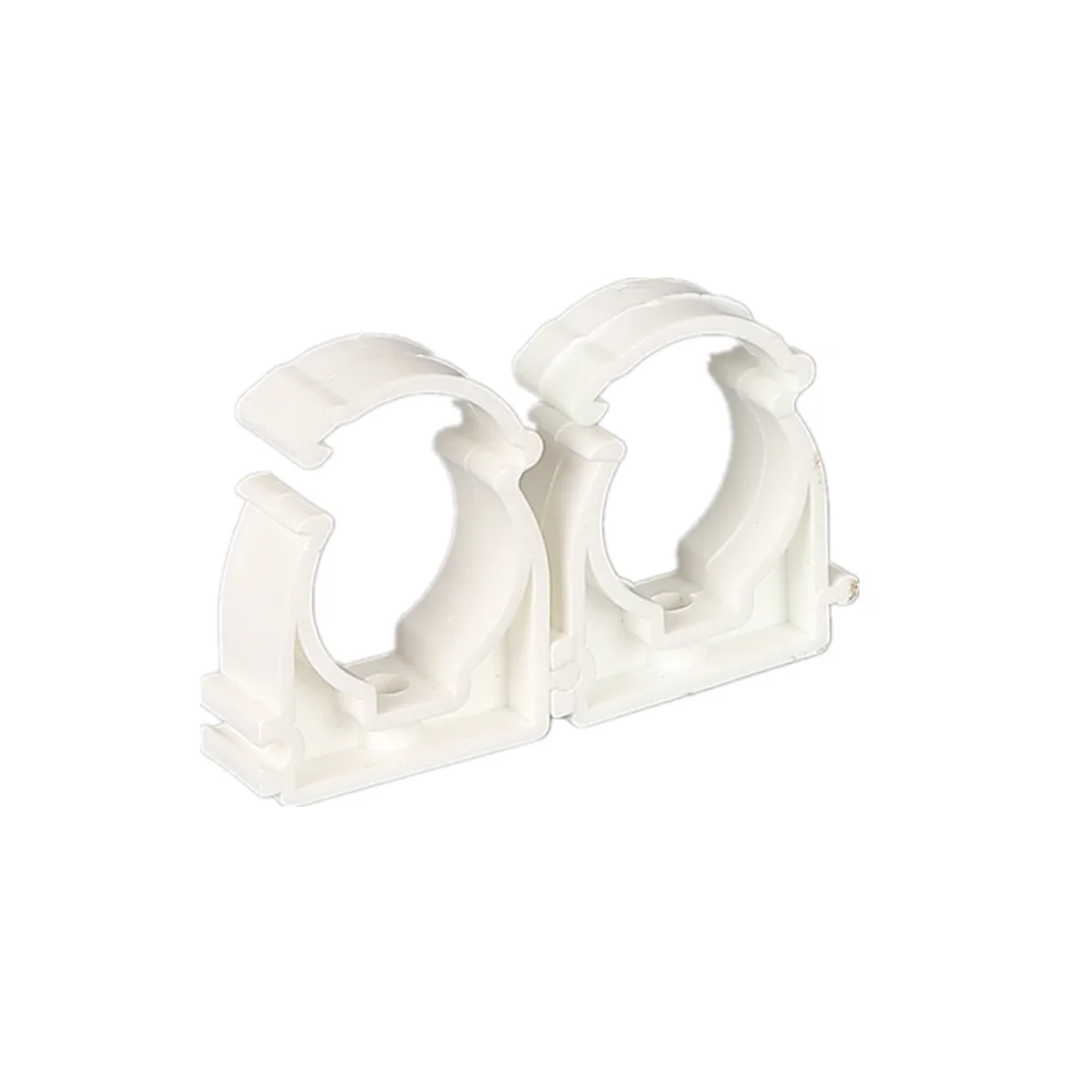 factory sale plastic pipe fitting clamp with stock