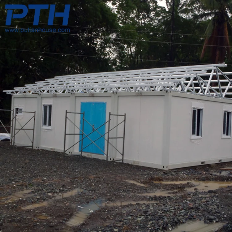 luxury modular modified container homes pitched roof prefab house container