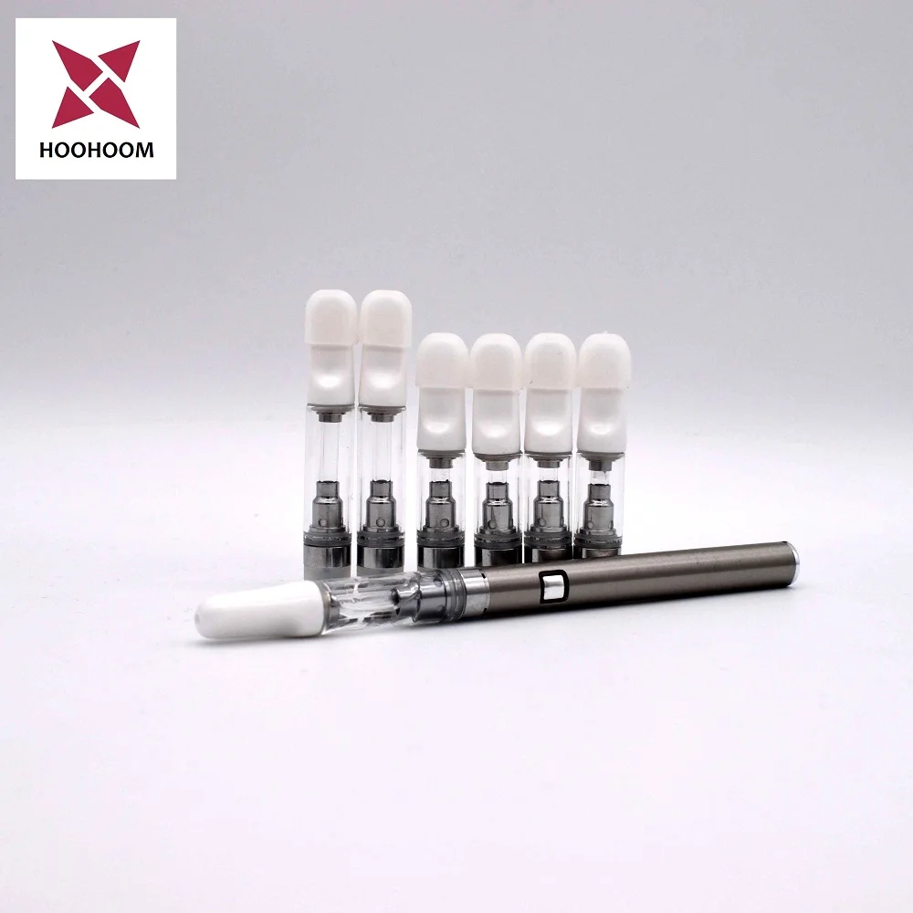 Высококачественная керамическая катушка с резьбой 510, атомайзер L1, картридж для вейпа CBD, вспышка с пятью цветами