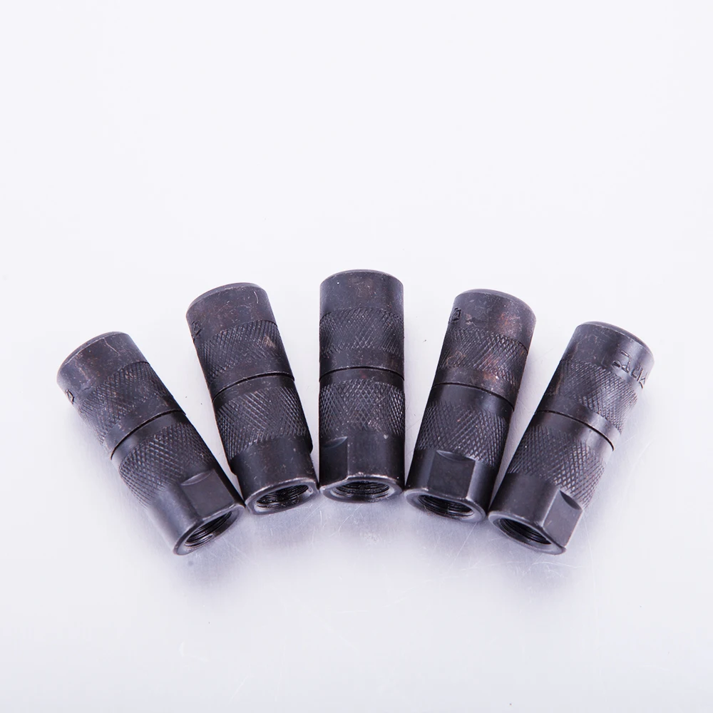 
silver Hydraulic grease nipples coupler nozzles for for waterproof injection packer 