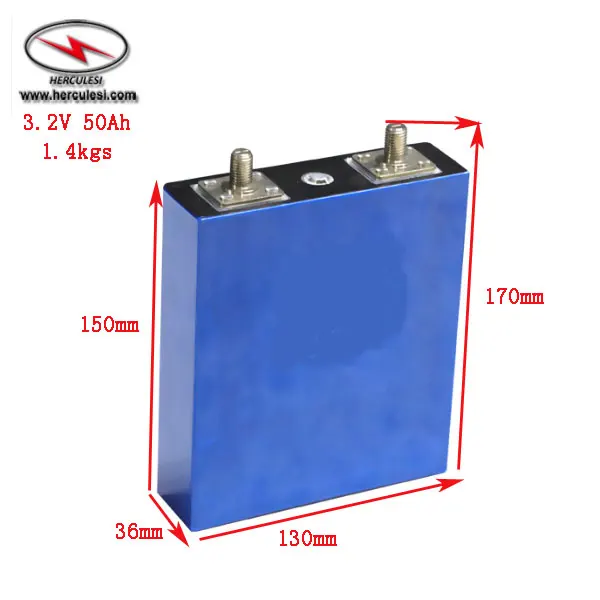 3.2v 50Ah lifepo4 cells 3.2v lifepo4 lithium batteries for electric bike battery pack solar energy system
