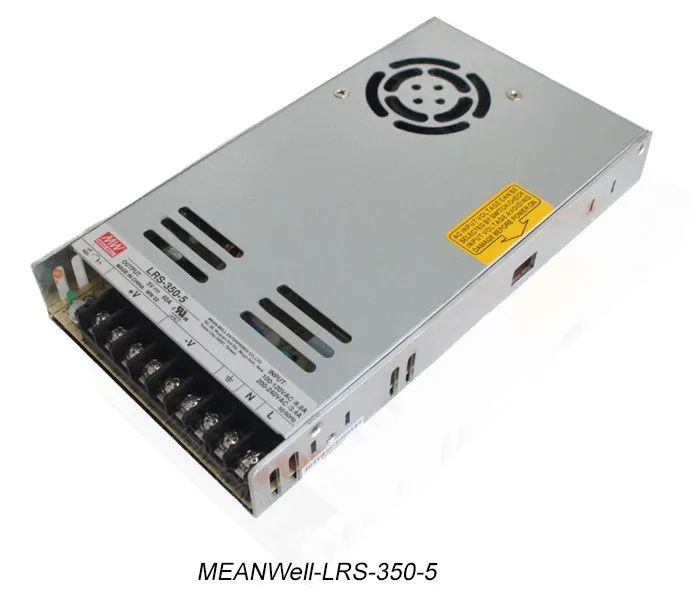  Бренд Mean Well представляет LED источник питания NES-200-5/лучшее Сделано в Китае 110V 101 - 200W 40A muenled 215x115x50 мм 4 6 ~ 5 V 47 63 Гц ≥