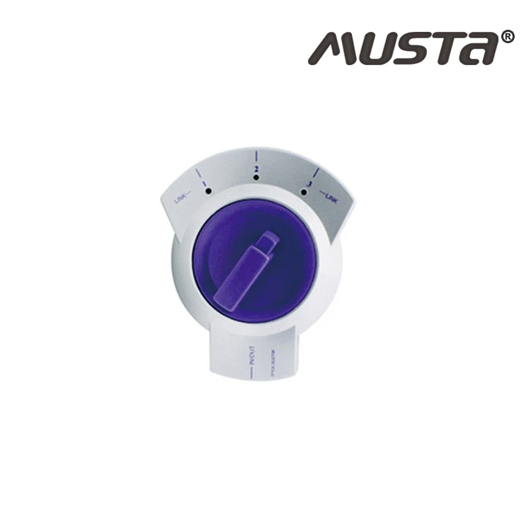 New factory price  Adapter Toslink 3-Way Selector Splitter Digital Audio Optical Fiber Cable