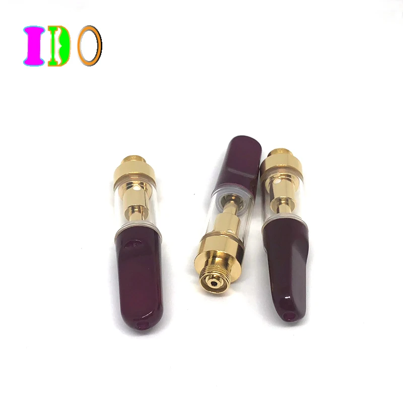  Керамический наконечник 0 5 мл емкость 1 фиолетовый картридж cbd с коннектором 510
