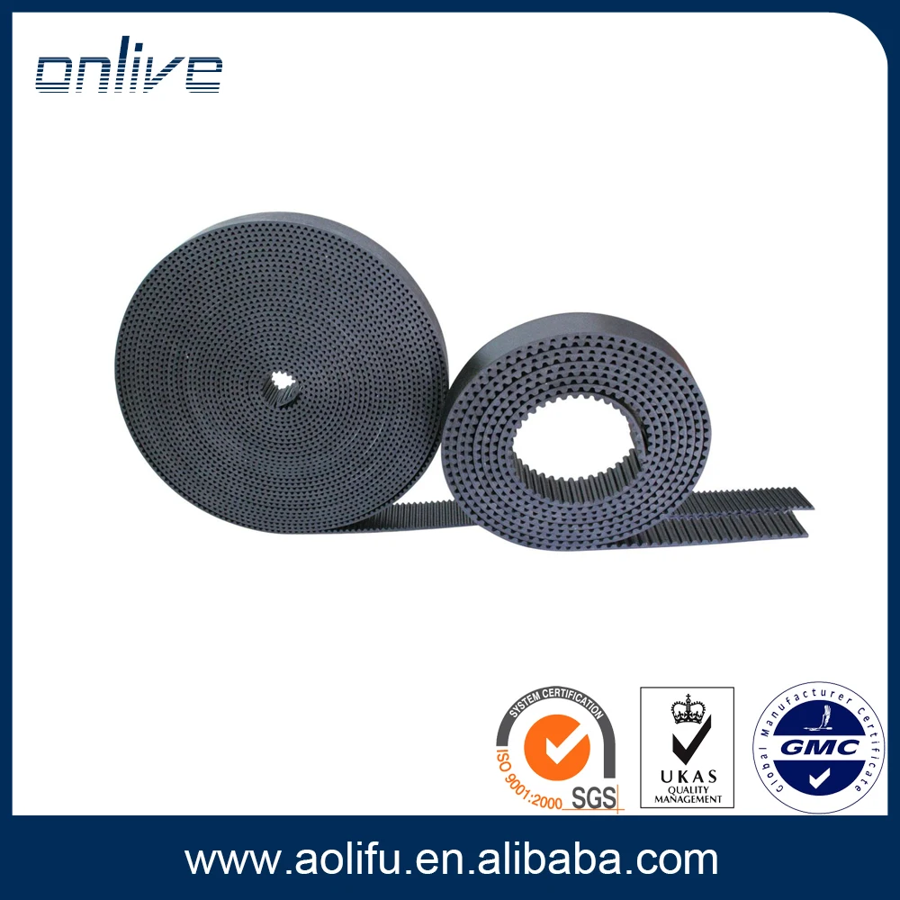 
PU open timing belt 8M and S8M automatic sliding door belt 