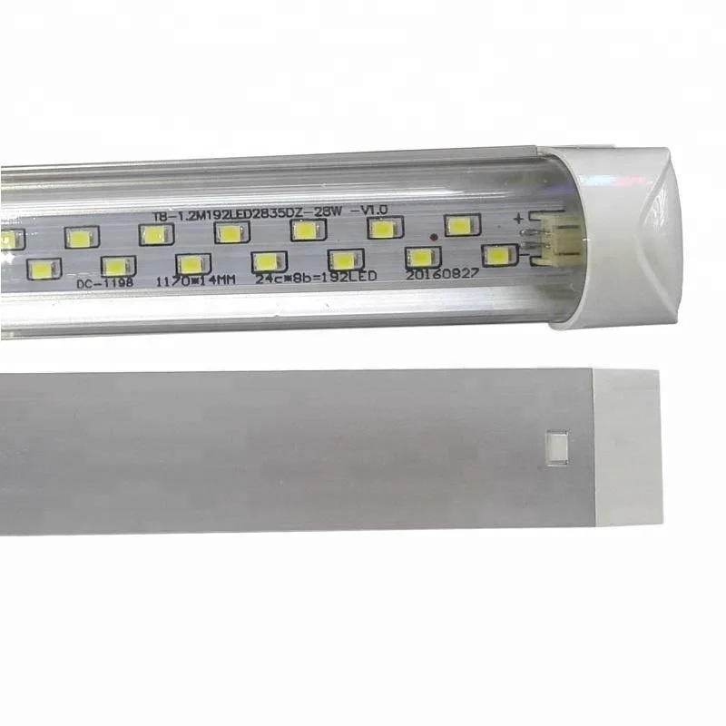 
High Quality T8 integrated led light 8ft 56w led T8 integrated led tube 2ft 3ft 4ft 5ft 6ft 8ft 6500k day light led lighting 