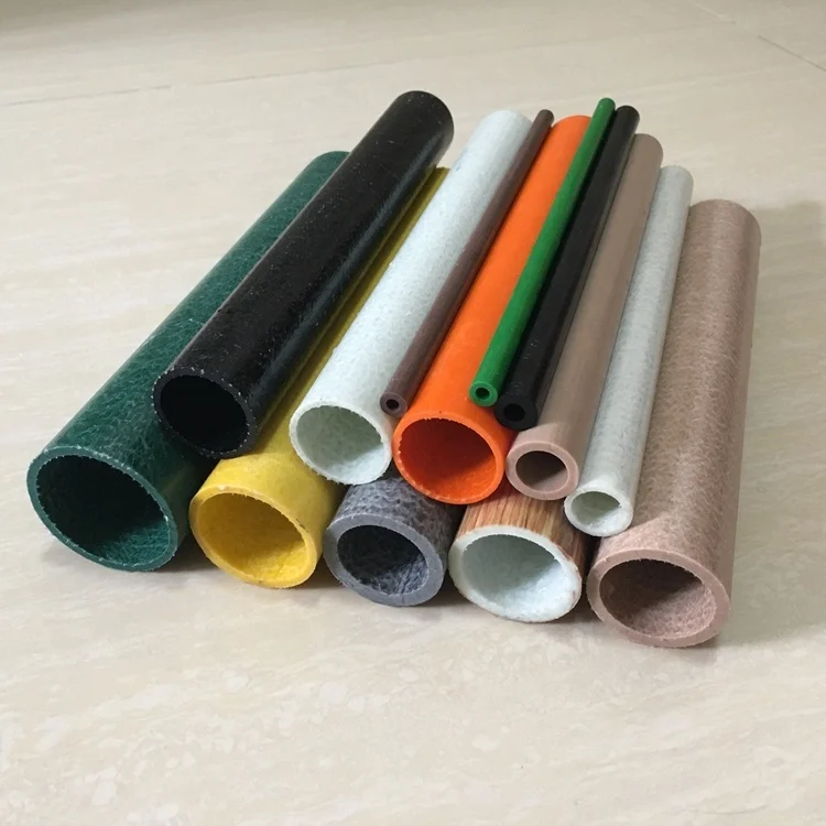 
Fiberglass FRP round square hollow tube 