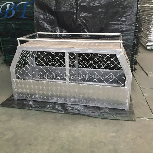 
Heavy Duty large double gates Aluminium Dog Cage / Dog Crate 