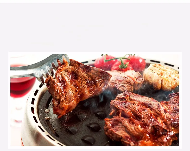 
Hot Sale Electric Japanese Iron Window Design Portable Smokeless Grill 