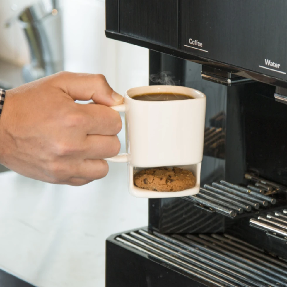 Fantastic Dunk Mug Ceramic Cookies Mug with Biscuit Holder 250ml