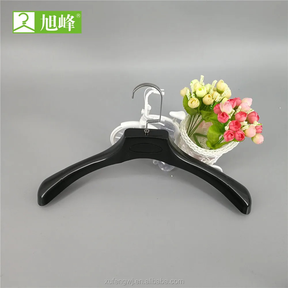 Upscale Suit large plastic hanger for overcoat for shopping mall Non-slip Changeable hook Xufeng