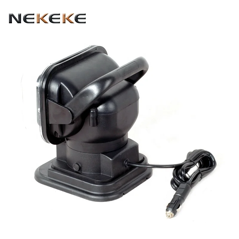 12V 50W Bulb Wonderful Remote Control Spotlight For SUV Car Marine outdoor searchlight