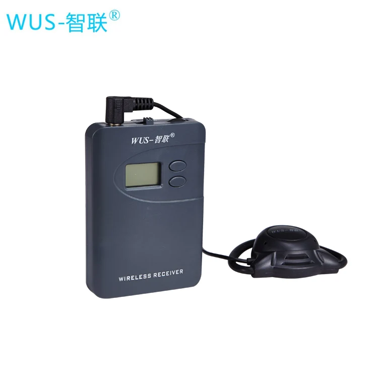 Long Distance 200m Museum audio transceiver tour  guide system for  Museum visiting