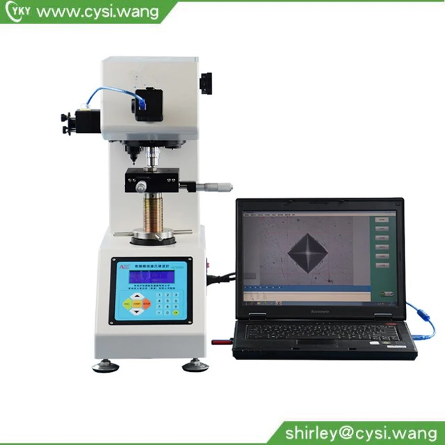Автоматический цифровой тестер твердости micro vickers с компьютерным программным