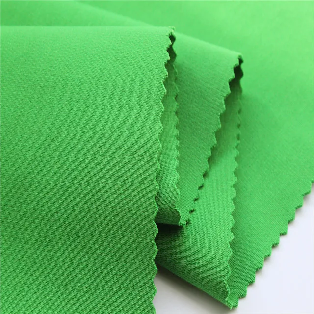Heavy Weight spandex Solid Dyed viscose nylon elastane  punto roma knit fabric for Trousers