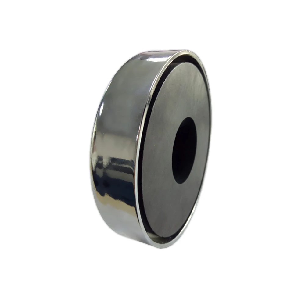 China factory made cheap botton ceramic permanent pot ferrite magnet