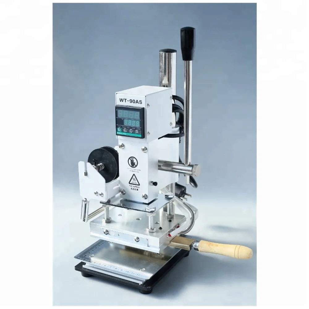 cheap card making with gold paper stamp foil embossing machine