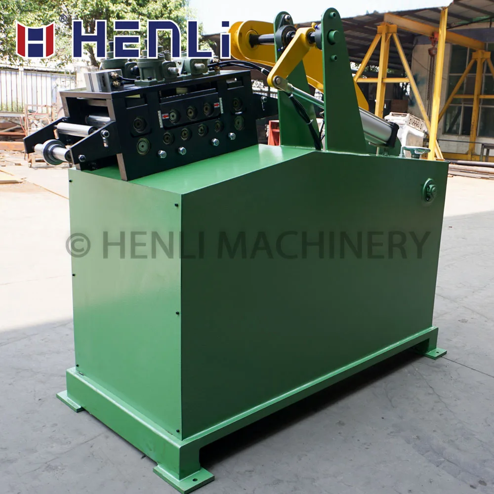 UL-500 Automatic Decoiler With Straightener Machine And Coil Uncoiler
