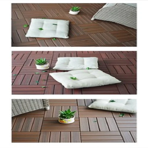 
Easy Installation Wood Plastic Composite DIY WPC Decking Tiles 