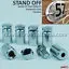 Professional Manufacture Glass Acrylic Sign Wall Support Standoff Pins 15x20mm Stand Off Fixings Glass Acrylic Sign Wall S