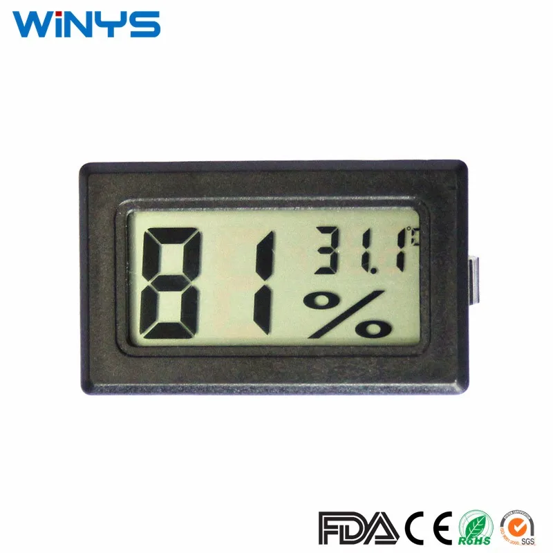 
Mini Digital LCD Aquarium Fridge Freezer water Humidity Temperature Meter gauge Thermometer Hygrometer YS-11 