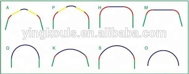 Curved Arch Metal Roofing Sheet Building Roll Forming Machine