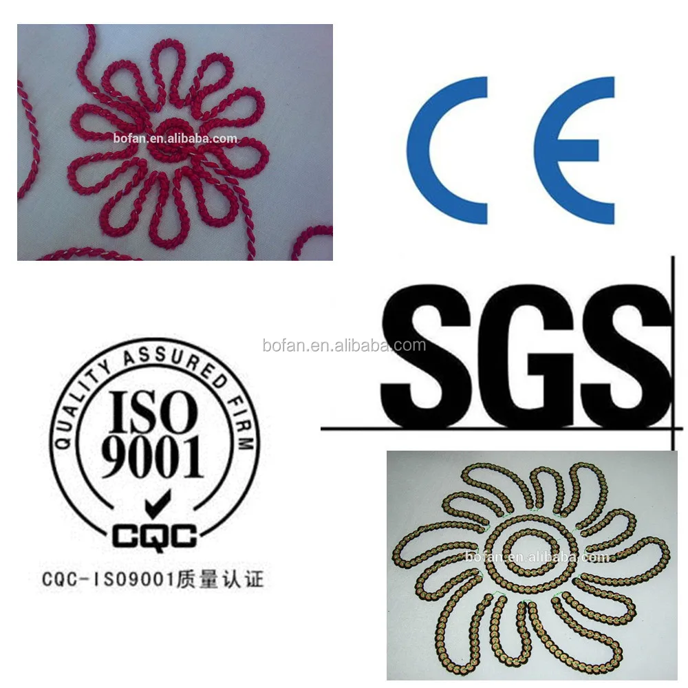 15 heads Computer mixed (Sequin+Cording) Embroidery Machine prices