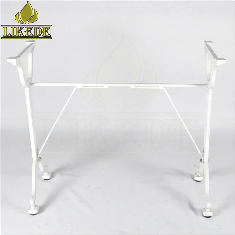 New design cross legs crank table base coffee table frame cast iron dining table frame