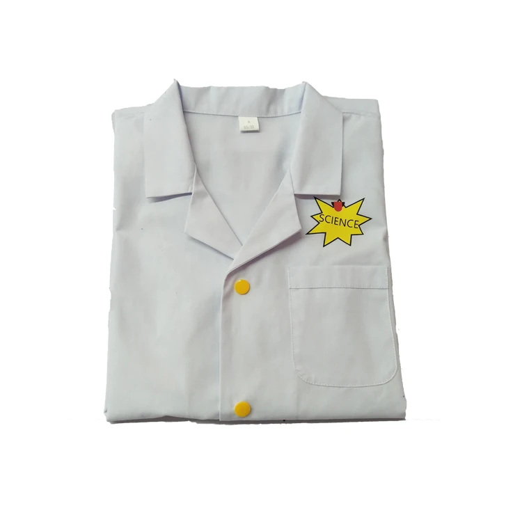 Poly Cotton Toddler Lab Coat for Kids Working Class Children Lab Coat