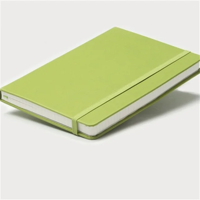 Customizable Academic Diary A5 A6 B5 Dotted Grid 2020 2021 Elastic band PU leather Hardcover agenda Planner Journal Notebook