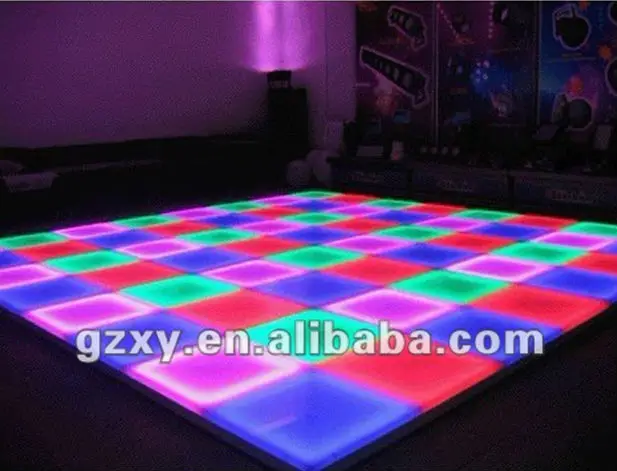 оптовая цена на rgb цвета светодиодные видео танцпол за клуб/ктв/этапе