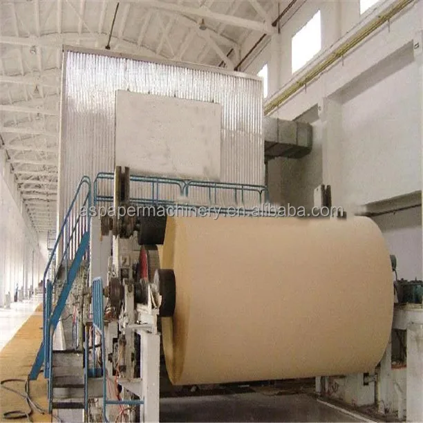 Automatic recyling high profitable kraft/corrugated/testliner paper making production line