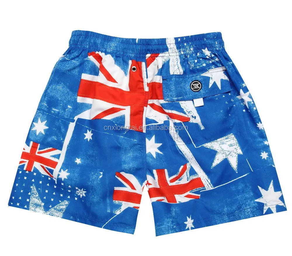 
Flag trunks SWIMMING SHORTS FOR BOY Mens Board shorts WITH TRIANGLE NET MESH IN FLAGS MODEL 