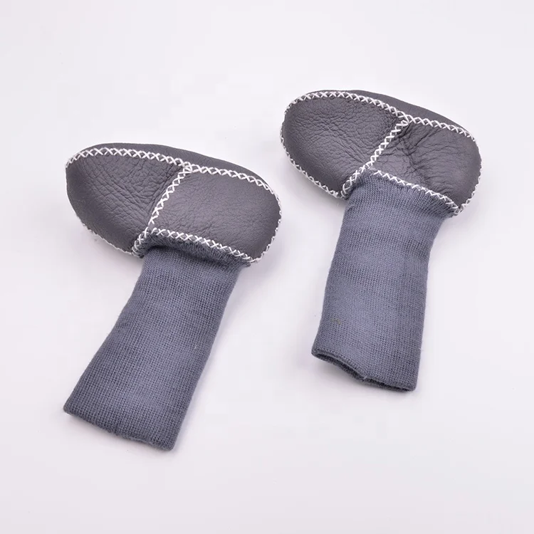 
100% merino sheepskin wool inside baby leather boots soft 